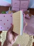 Bloco Post it + Caneta Pompom - Ka Criações