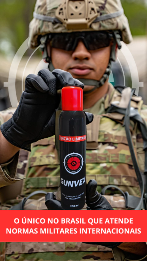 GUNVEX 200 ml - EDIÇÃO LIMITADA