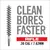 Bore Max Speed Clean Upgrade - Calibre .30/.308/7.62MM - Contém uma escova para calibre .30/.308/7.62MM