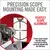 Master Grade® Scope Mounting Combo - Monte Sua Luneta com Precisão Profissional!