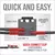 Smart-Assist™ Quick-Connect System – Essential 3-Pack with Smart-Dock™ - loja online