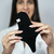 TOALLITA MENSTRUAL COLALESS X 2 (NEGRA LISA) en internet