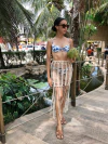 Saia Fran Crochê Artesanal Off White - comprar online