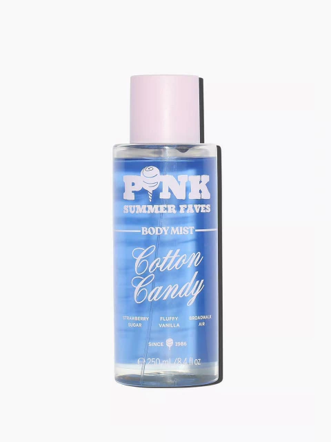 Body Splash Cotton Candy Victoria's Secret Linha PINK
