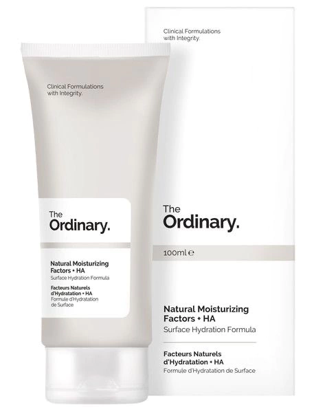 Hidratante facial natural moisturizing Factors + ha the ordinary