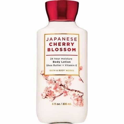 Japanese cherry blossom body lotion bath & body works