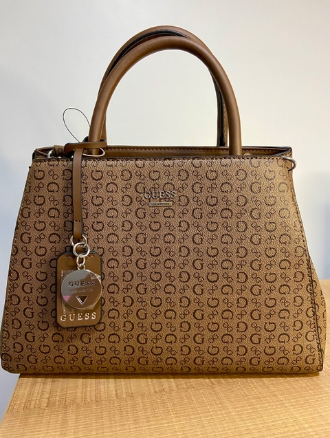 Bolsa Guess Marron - Alça transversal