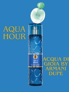 Body Splash Aqua Hour Bath & Body Works na internet