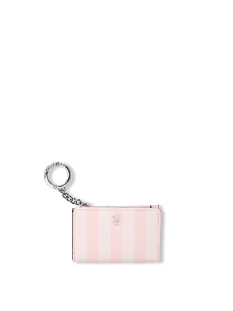 Porta Cartão Dobrável Victoria's Secret - Flap Card Case Keychain