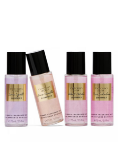 Kit Mini 4 Body Splash Shimmer Mist Discovery Gift Set 2024 Victoria´s Secret - Edição Limitada - comprar online