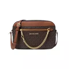 Bolsa Crossbody Michael Kors Jet Set Logo Corrente