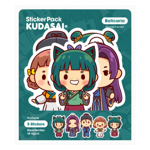 Sticker Pack x5 Los Diarios de la Boticaria - comprar online