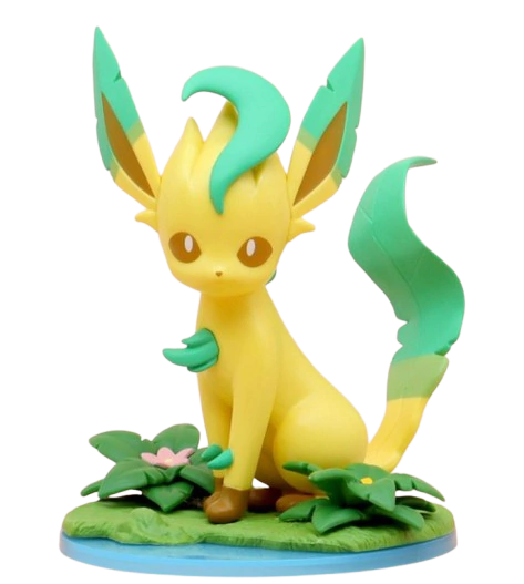 Figura Pokémon Eevee Leafeon 17cm - comprar online