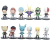 Figuras My Hero Academia Gashapon