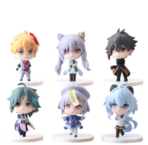 Figuras Genshin Impact Gashapon 01