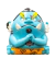 Figura One Piece Cabezon Jinbe Sentado - comprar online