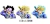 Sticker 3D Dragon Ball Trunks