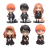 Figuras Harry Potter Gashapon en Escoba y Con Varita 9cm - comprar online