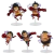 Figuras One Piece Gashapon Luffy Gear 4