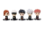 Figuras Jujutsu Kaisen Gashapon Sentados 9cm