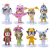 Figuras Digimon Gashapon Niños Elejidos Disfrazados 2 10cm
