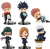 Figuras Jujutsu Kaisen Gashapon con Bebidas 10cm
