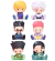 Figuras Hunter x Hunter Gashapon Chibis Sentados 7cm