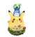 Figura Pokémon / Mi Vecino Totoro Pikachu y Totoro 15cm
