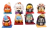 Figuras One Piece Gashapon Daruma 6cm - 7,5cm