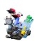 Figura Pokémon Red Con Pikachu, Bulbasaur, Poliwhirl 13cm
