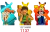 Sticker 3D Pokemon Ash, Misty y Brock - comprar online