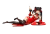 Figura Date A Live Kurumi Tokisaki Yuki Acostada 8cm - comprar online