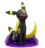 Figura Pokémon Eevee Umbreon 17cm - comprar online
