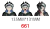 Sticker 3D Black Clover Asta - comprar online