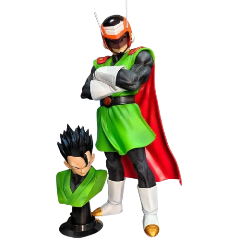 Figura Dragon Ball Gohan Gran Saiyaman 32cm con Cabeza y Busto Intercambiable (cc) - comprar online