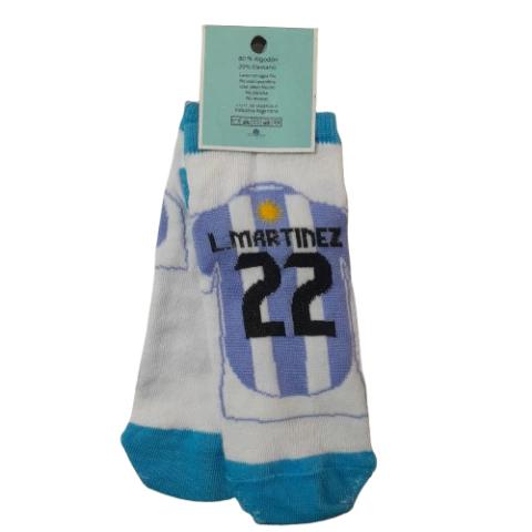 Medias Soquetes Argentina Lautaro Martinez - comprar online