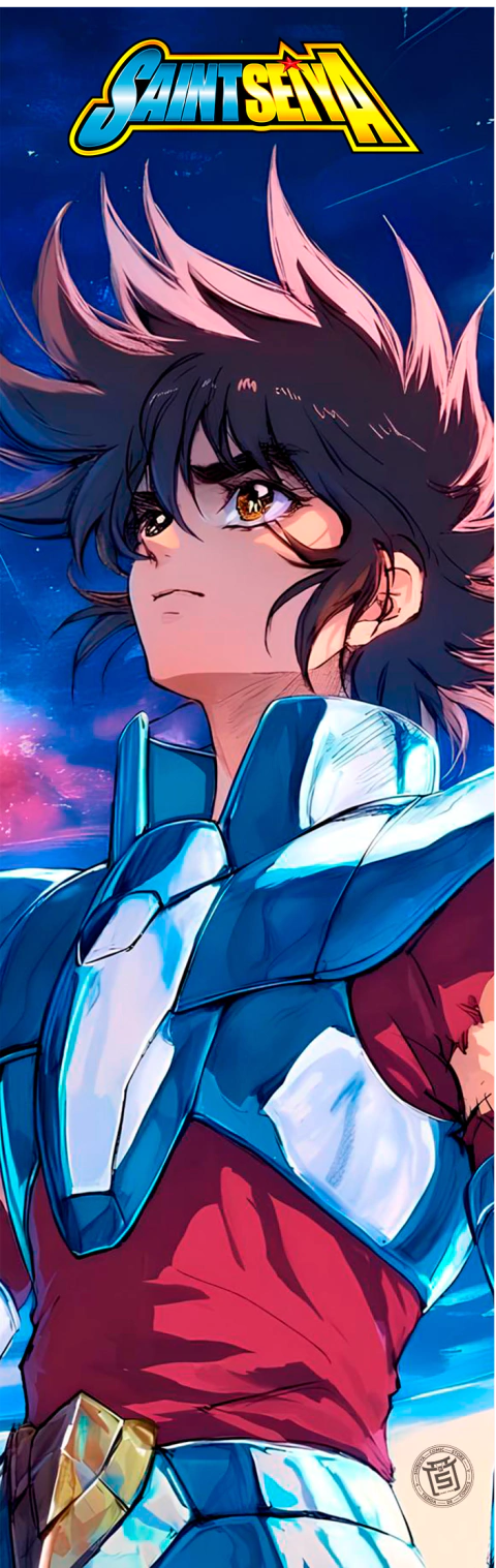 Separador Laminado Saint Seiya - comprar online