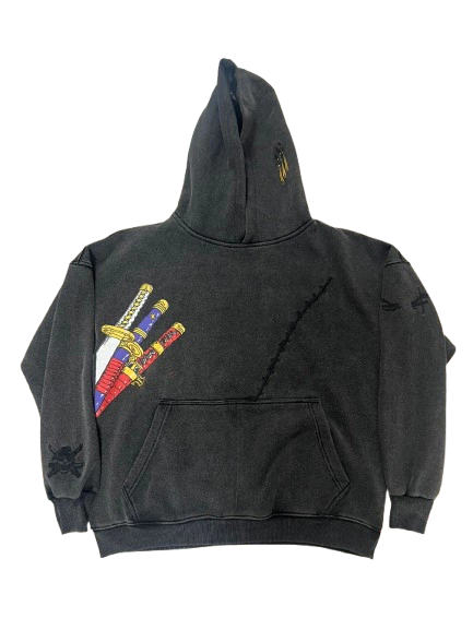 Buzo / Hoodie Bordado One Piece Zoro - comprar online