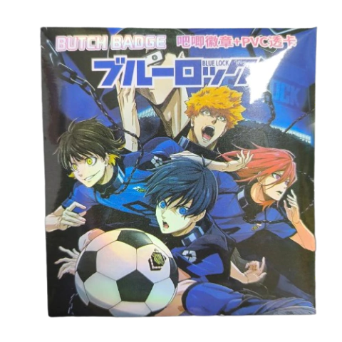 Pin Sorpresa Blue Lock + Tarjeta Holografica - comprar online