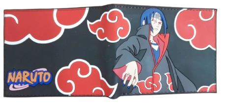 Billetera de Goma Naruto Akatsuki Itachi