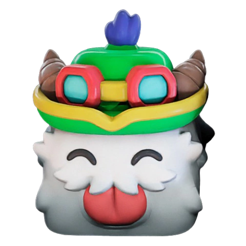 Keycap / Tecla LoL League of Legends Poro Teemo - comprar online