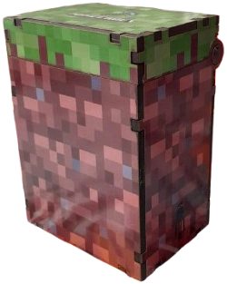 Caja / Deck de Madera Minecraft Bloque de Tierra - comprar online