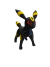 Figura Pokémon Impresión 3D Umbreon Chico