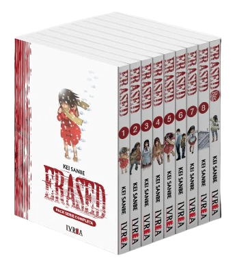 Erased #01 al #08 Pack Completo - comprar online