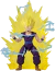 Figura Dragon Ball Original Gohan SSJ 2 Articulado en internet