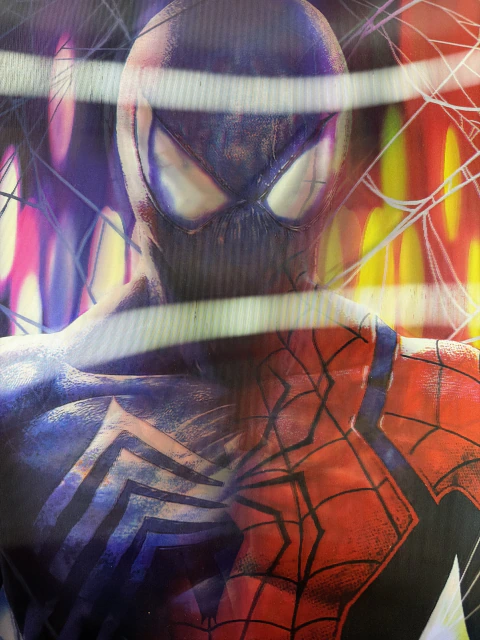 Póster 3D Spider-Man