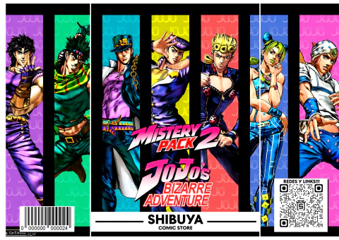 Mistery Pack 2 Jojo´s Bizarre Adventure By Shibuya Comic Store