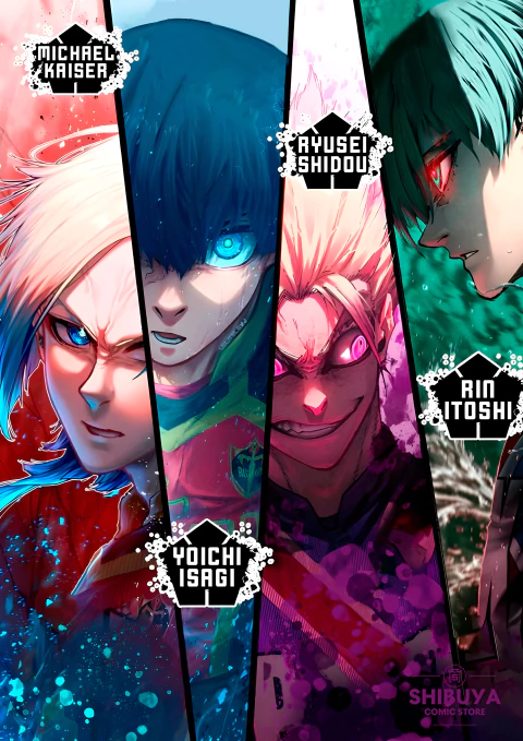 Postal A5 Blue Lock - comprar online