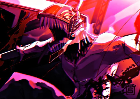 Postal A5 Chainsaw Man