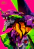 Postal A5 Evangelion Eva 01 - comprar online